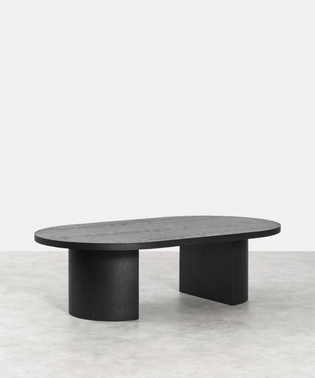 Table basse ovale en bois Lily (120 cm)