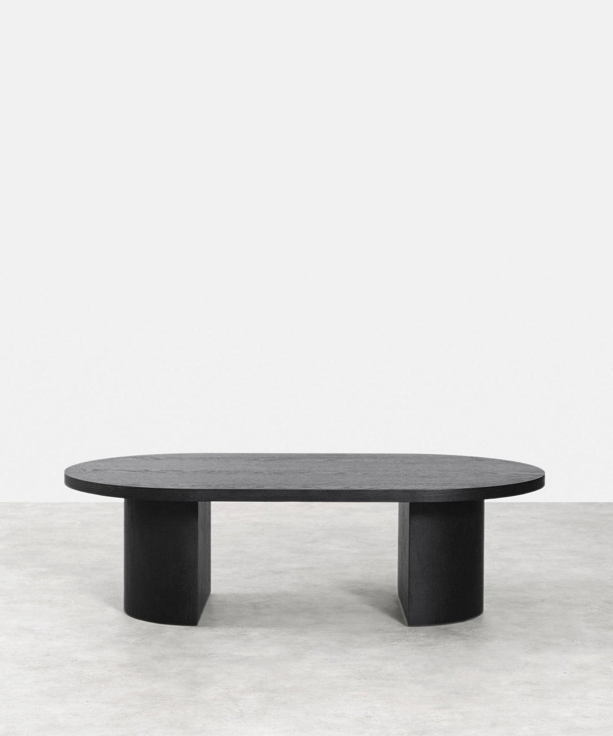 Table basse ovale en bois Lily (120 cm)