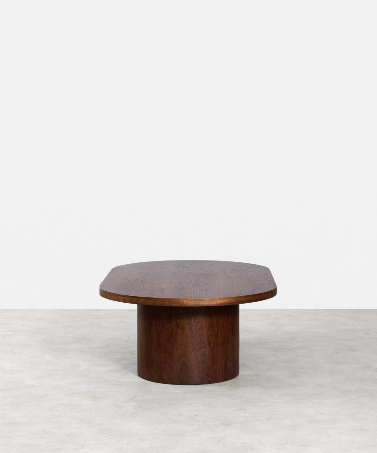 Table basse ovale en bois Lily (120 cm)