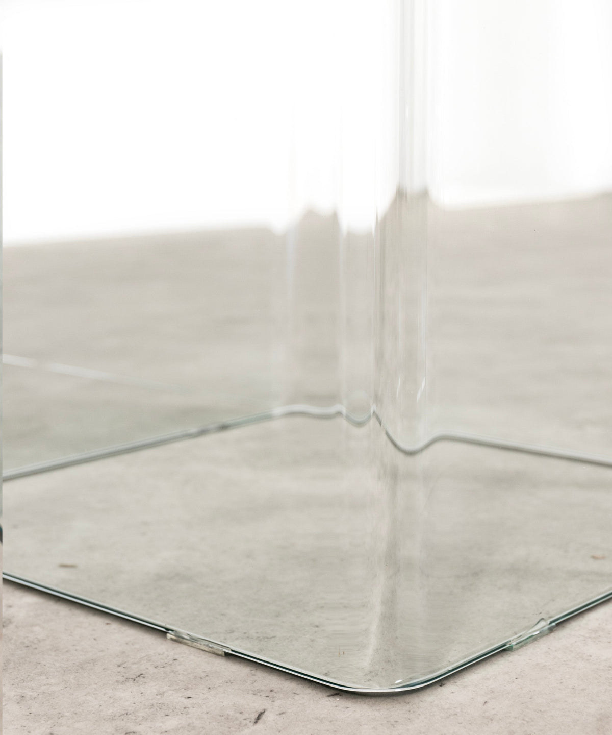 Table à manger rectangulaire en verre trempé Eleonora (180x90 cm)