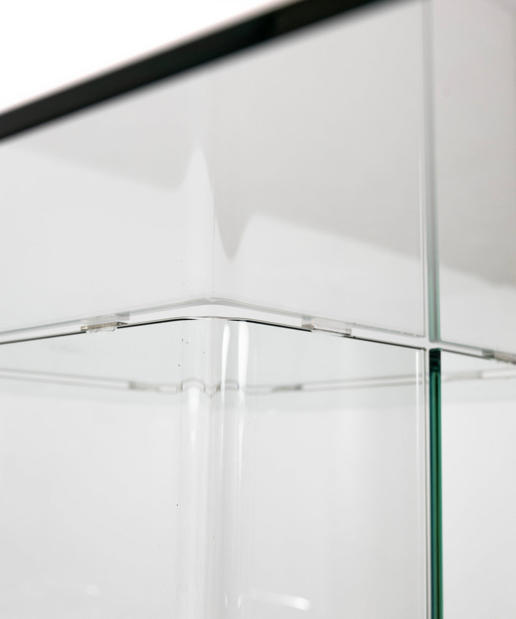 Table à manger rectangulaire en verre trempé Eleonora (180x90 cm)