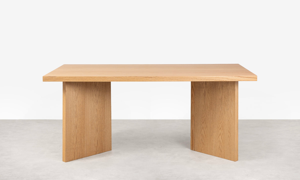 Table à manger rectangulaire en bois Gaia (210x100 cm)