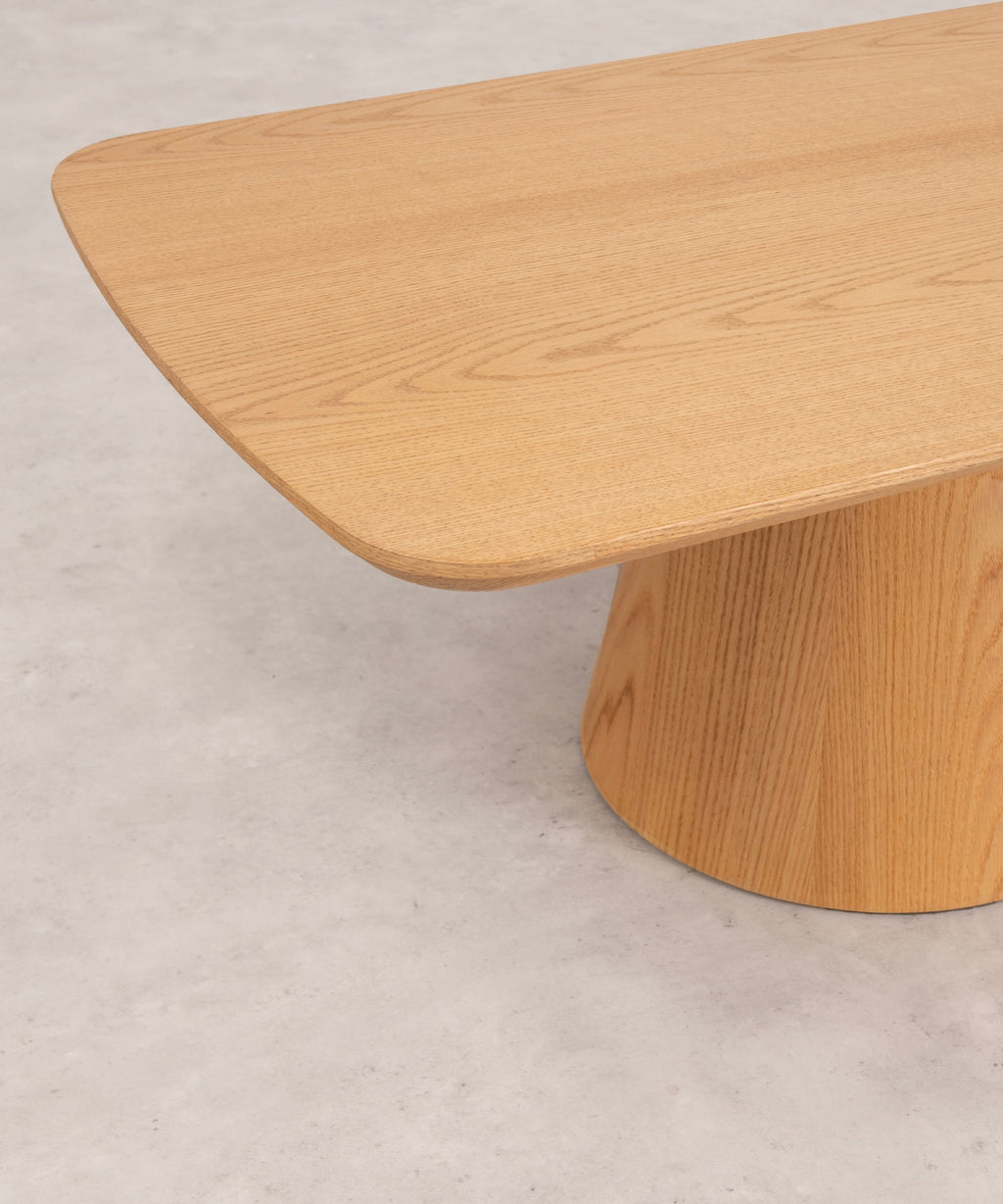 Table basse rectangulaire en bois Giulia (120x60 cm)