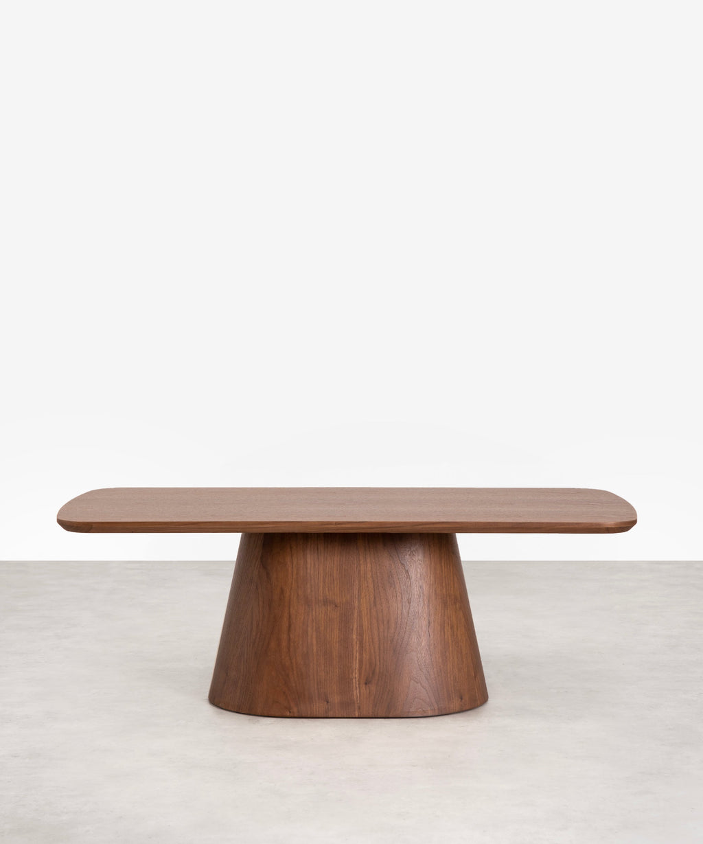 Table basse rectangulaire en bois Giulia (120x60 cm)