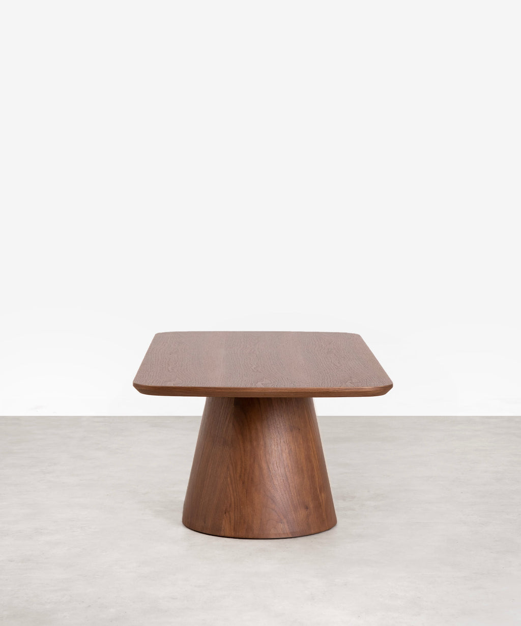 Table basse rectangulaire en bois Giulia (120x60 cm)