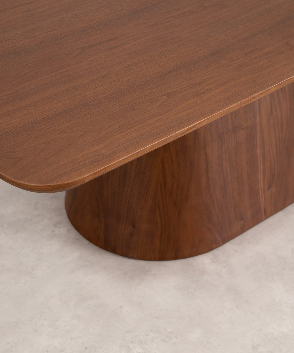 Table basse rectangulaire en bois Giulia (120x60 cm)
