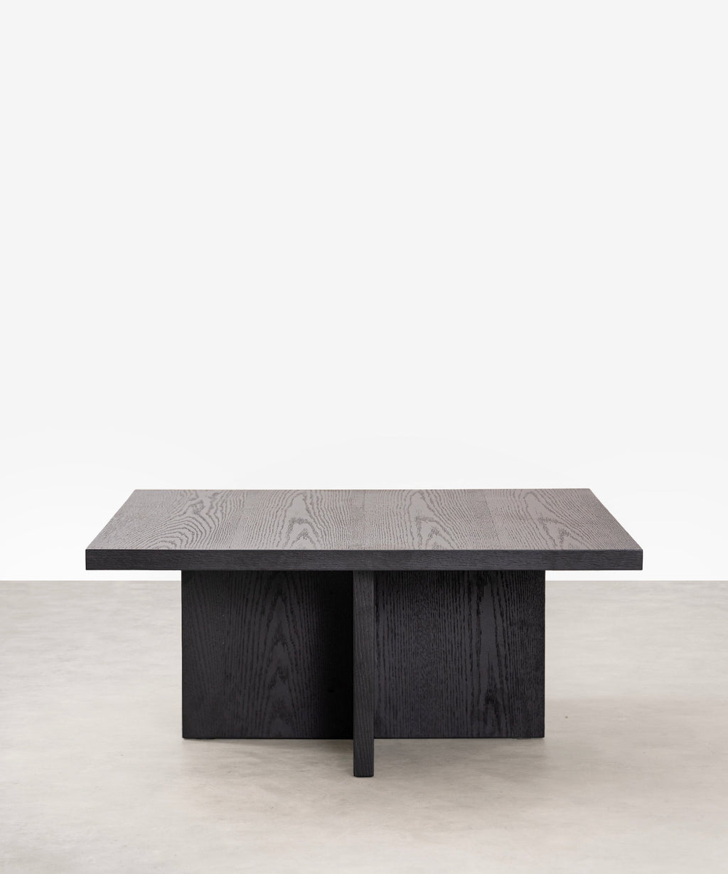 Table basse carrée en bois Nara (80x80 cm)