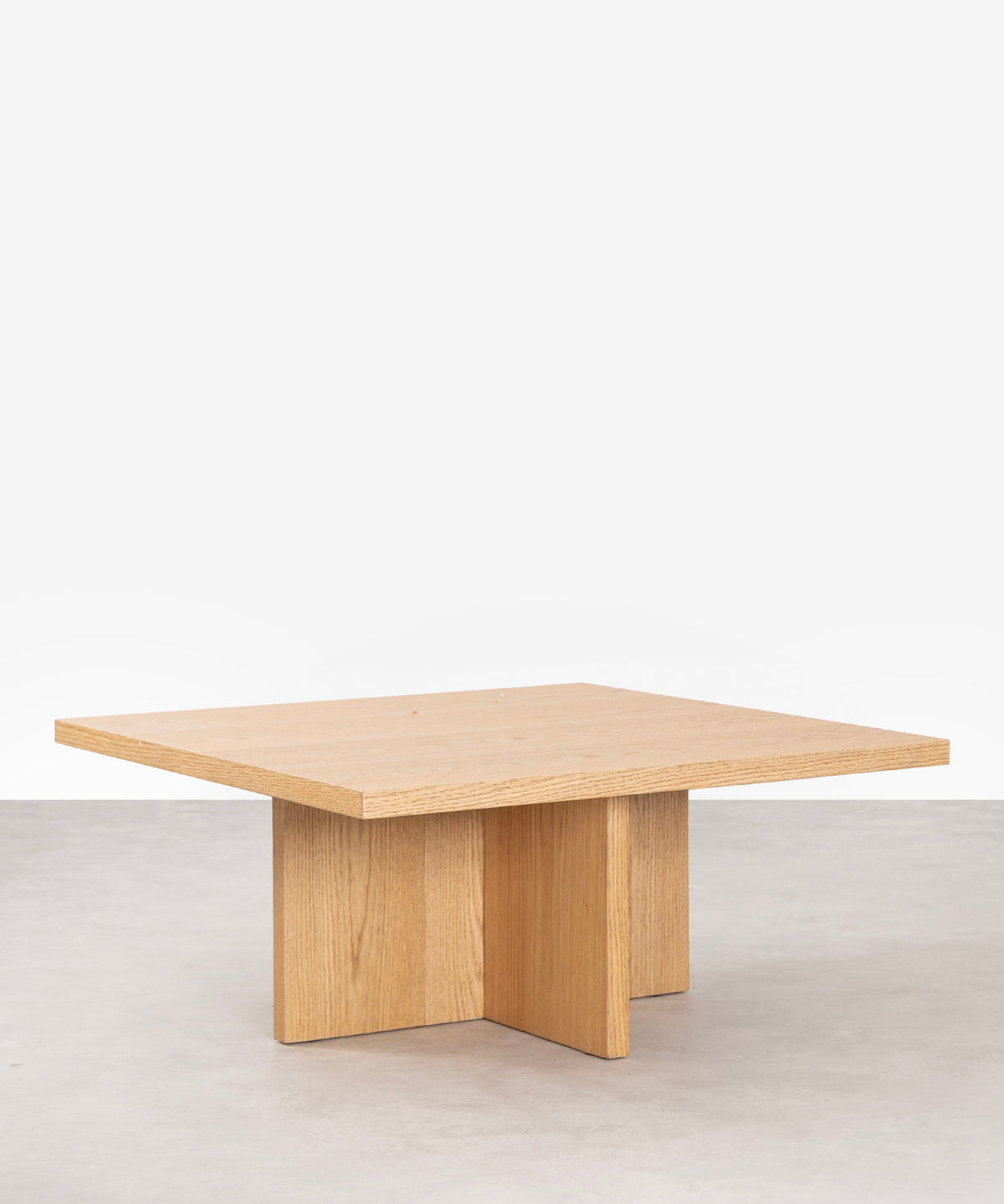 Table basse carrée en bois Nara (80x80 cm)