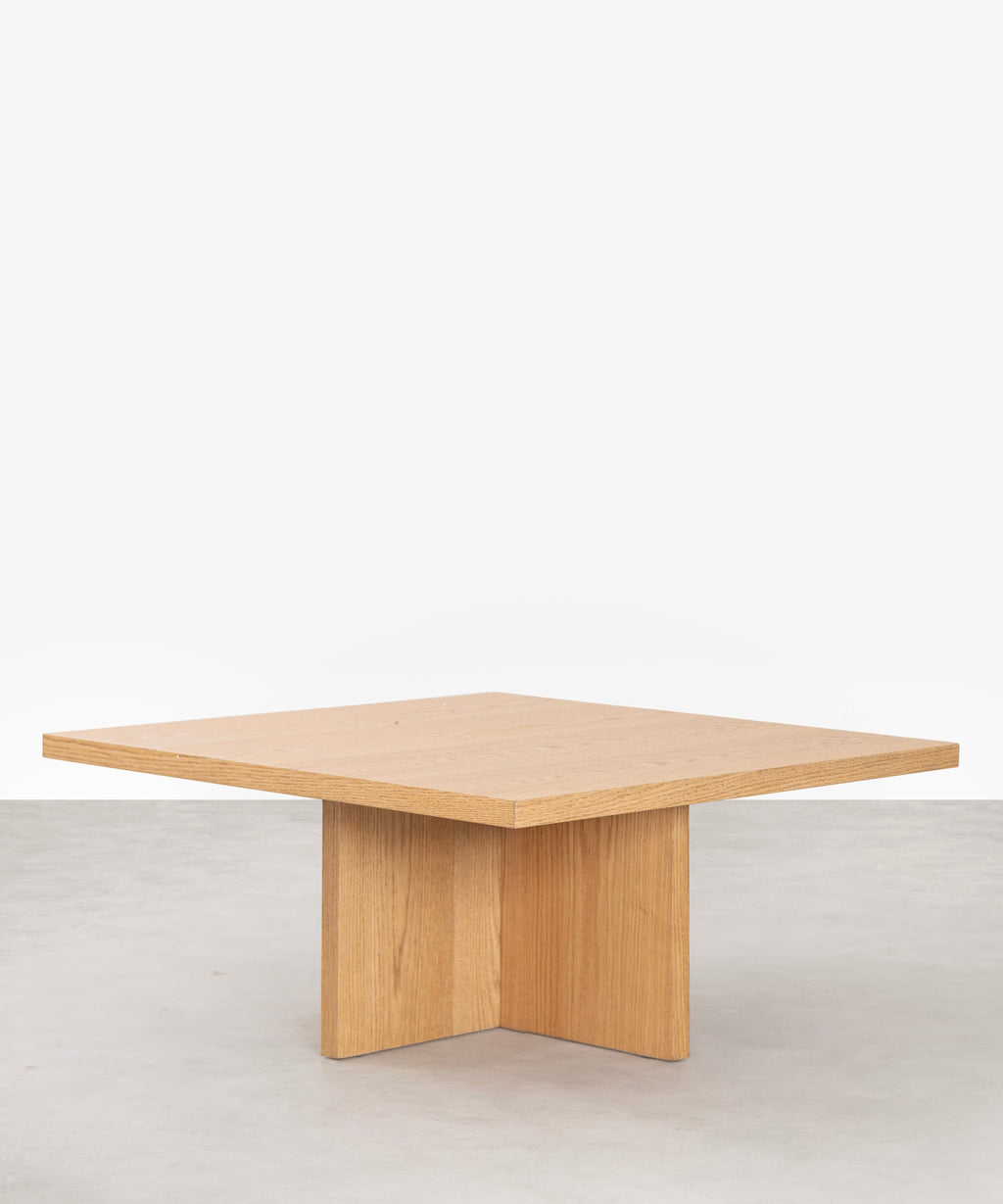 Table basse carrée en bois Nara (80x80 cm)