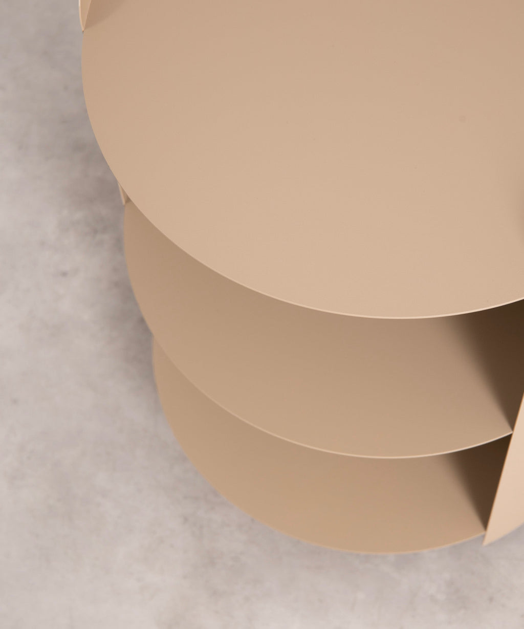 Table d’appoint en métal Rilo (37x46 cm)