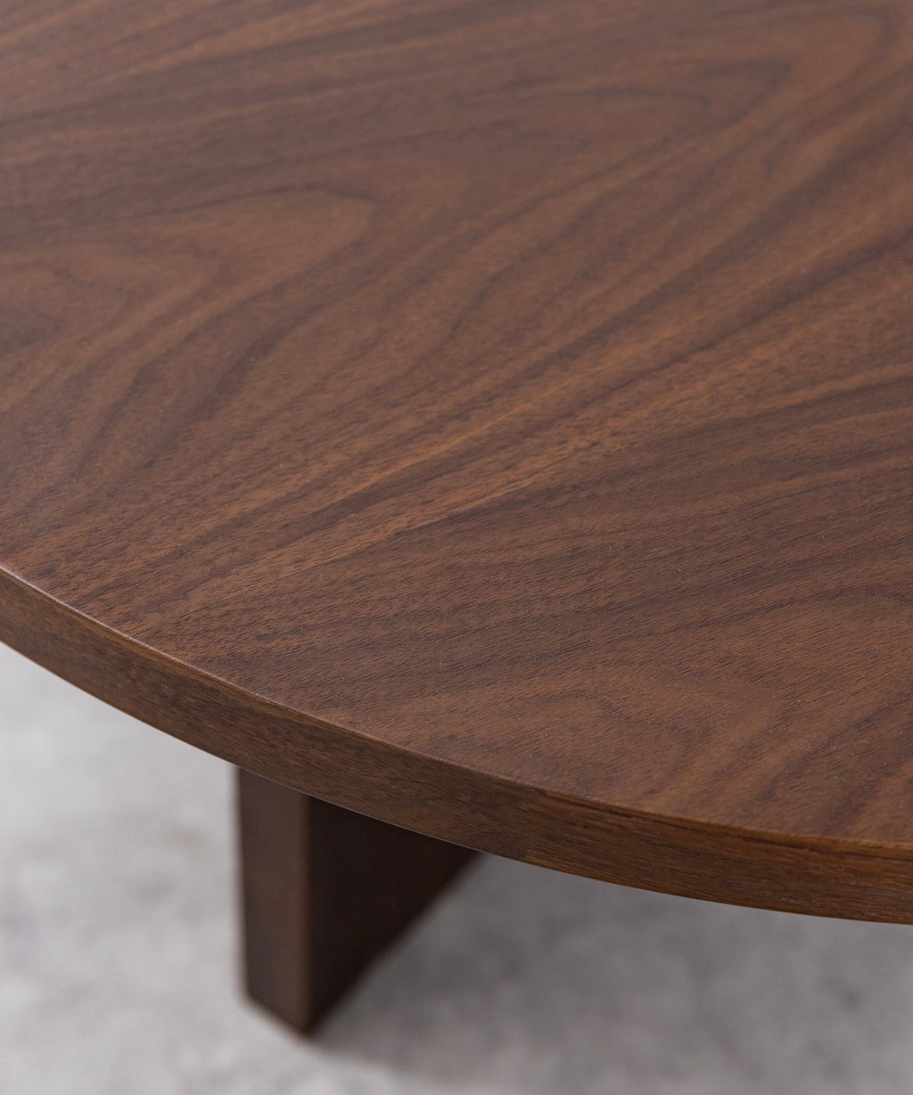 Table basse ronde en bois Takaya (80 cm)