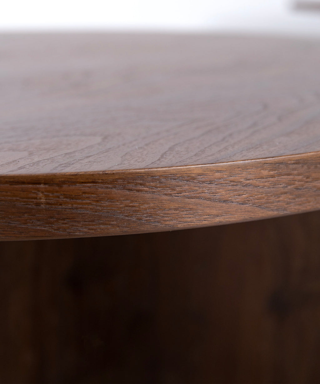 Table basse ronde en bois Takaya (80 cm)