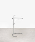 Table d’appoint en acier et verre Helen