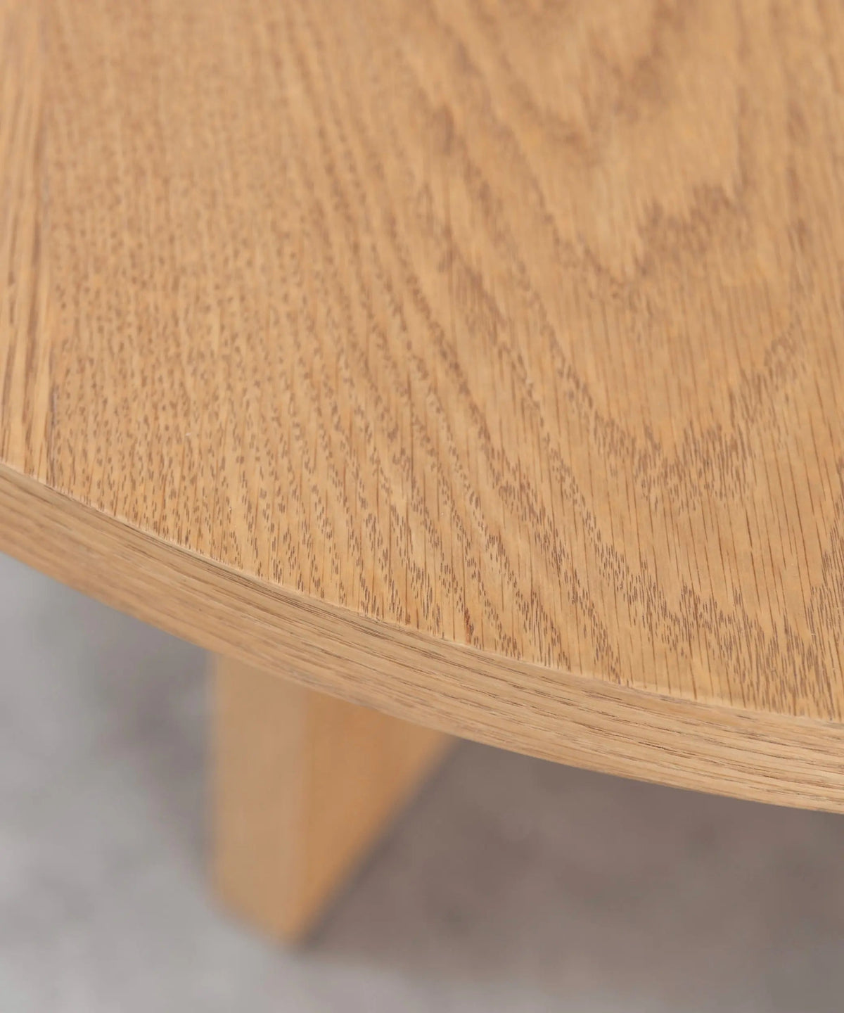Table basse ronde en bois Takaya (80 cm)