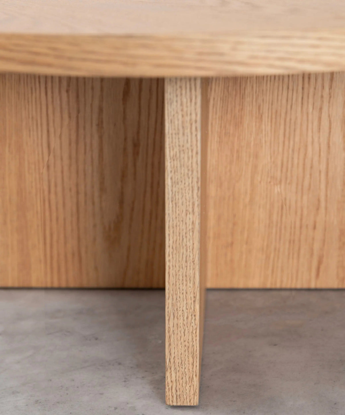 Table basse ronde en bois Takaya (80 cm)