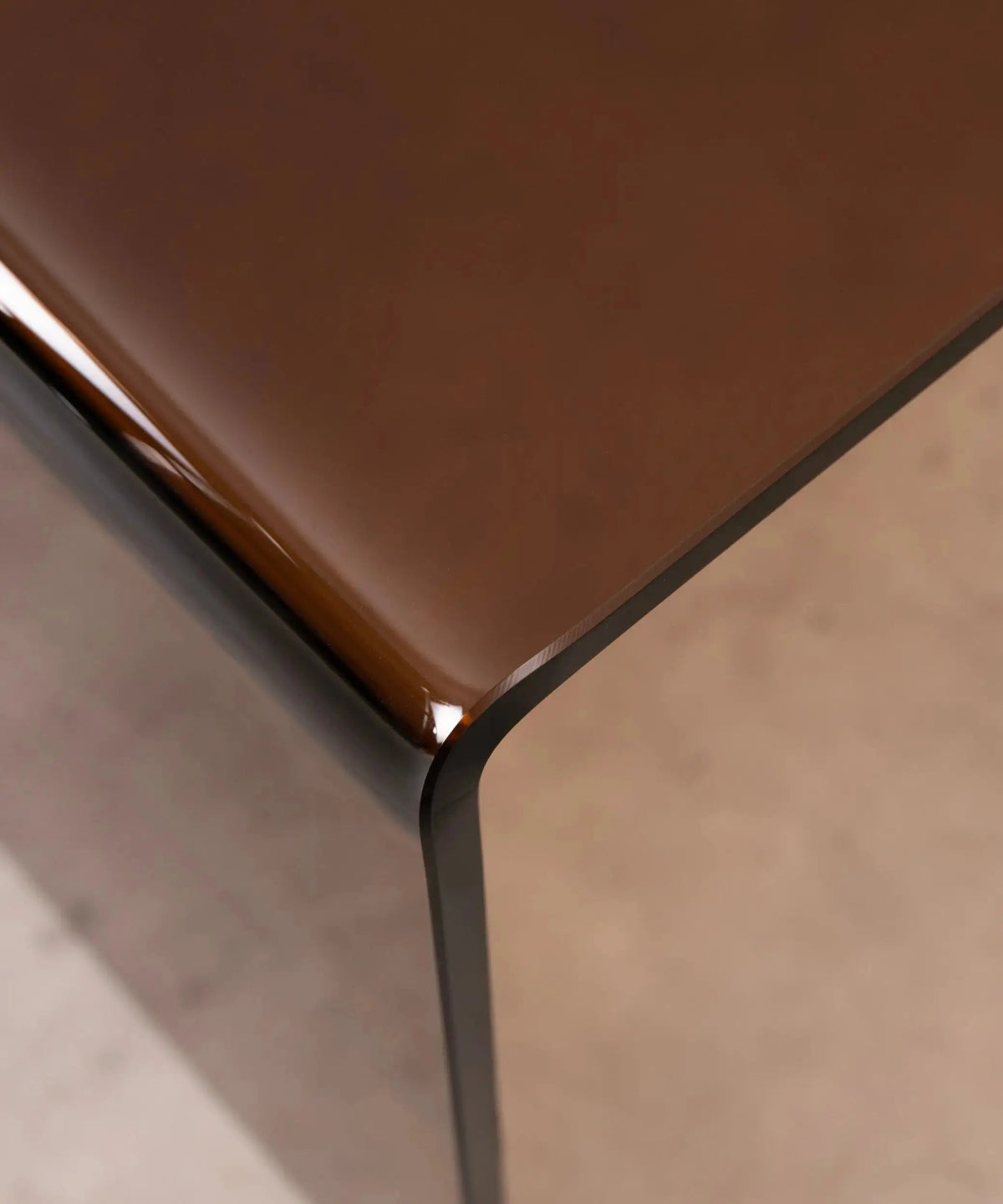 Table basse carrée en verre trempé Burano (100 x 100 cm)