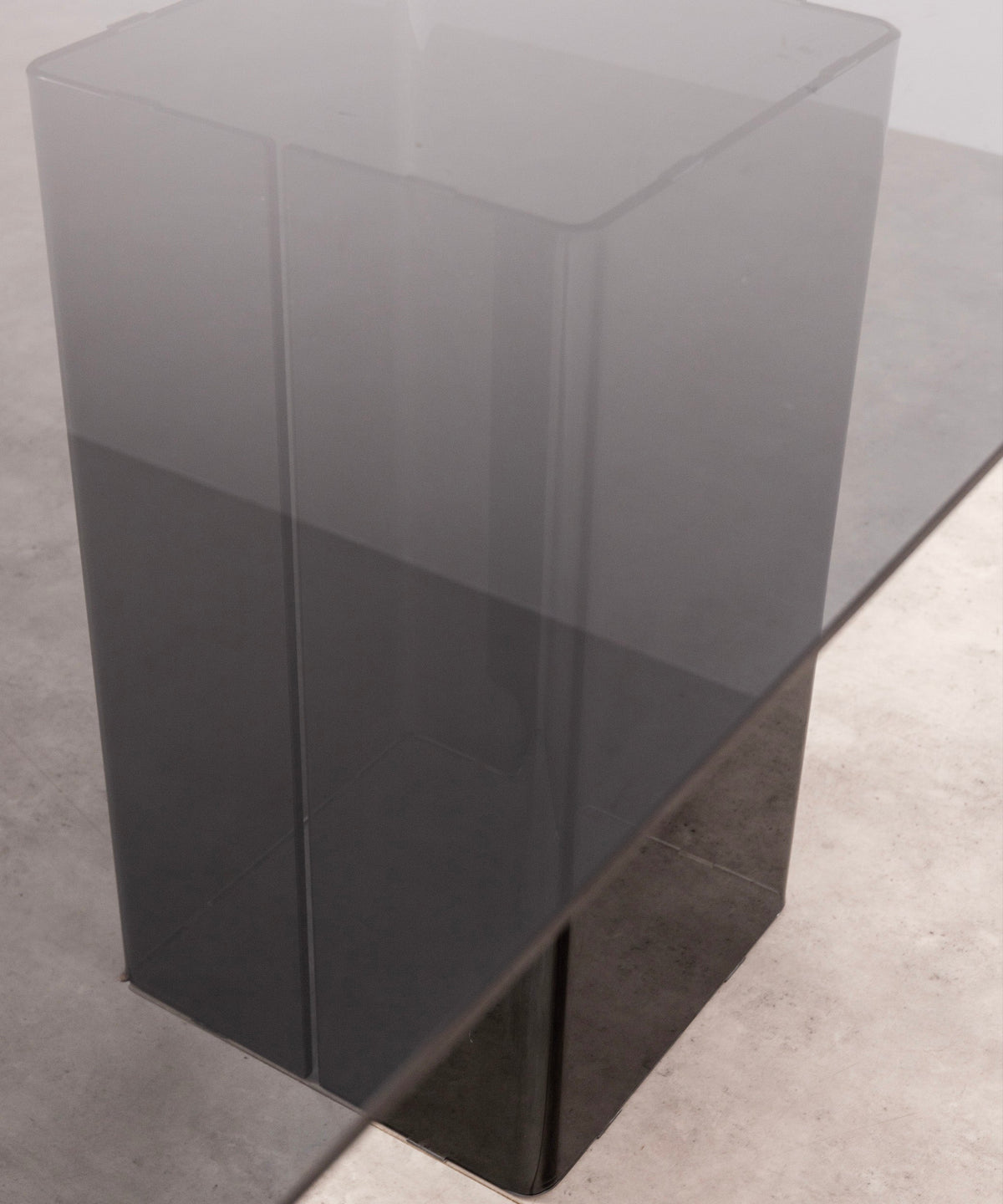 Table à manger rectangulaire en verre trempé Eleonora (180x90 cm)