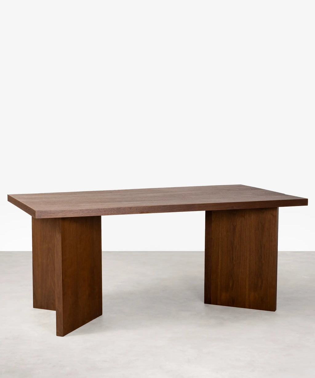 Table à manger rectangulaire en bois Gaia (180x90 cm)