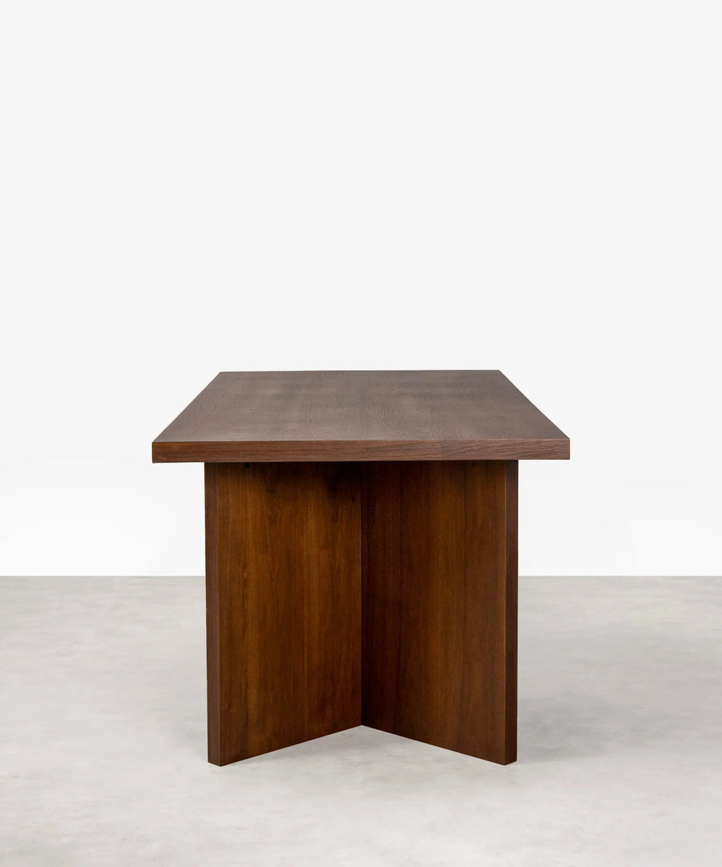 Table à manger rectangulaire en bois Gaia (180x90 cm)