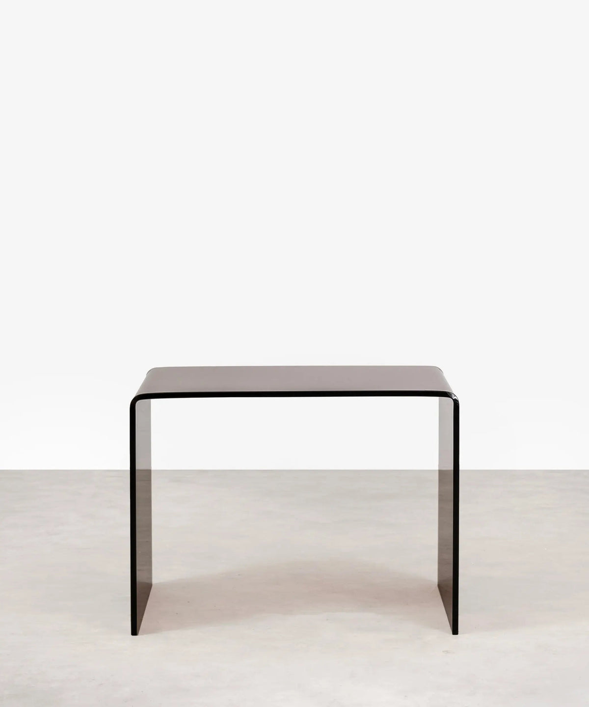 Table en verre trempé Jolene (63x50 cm)