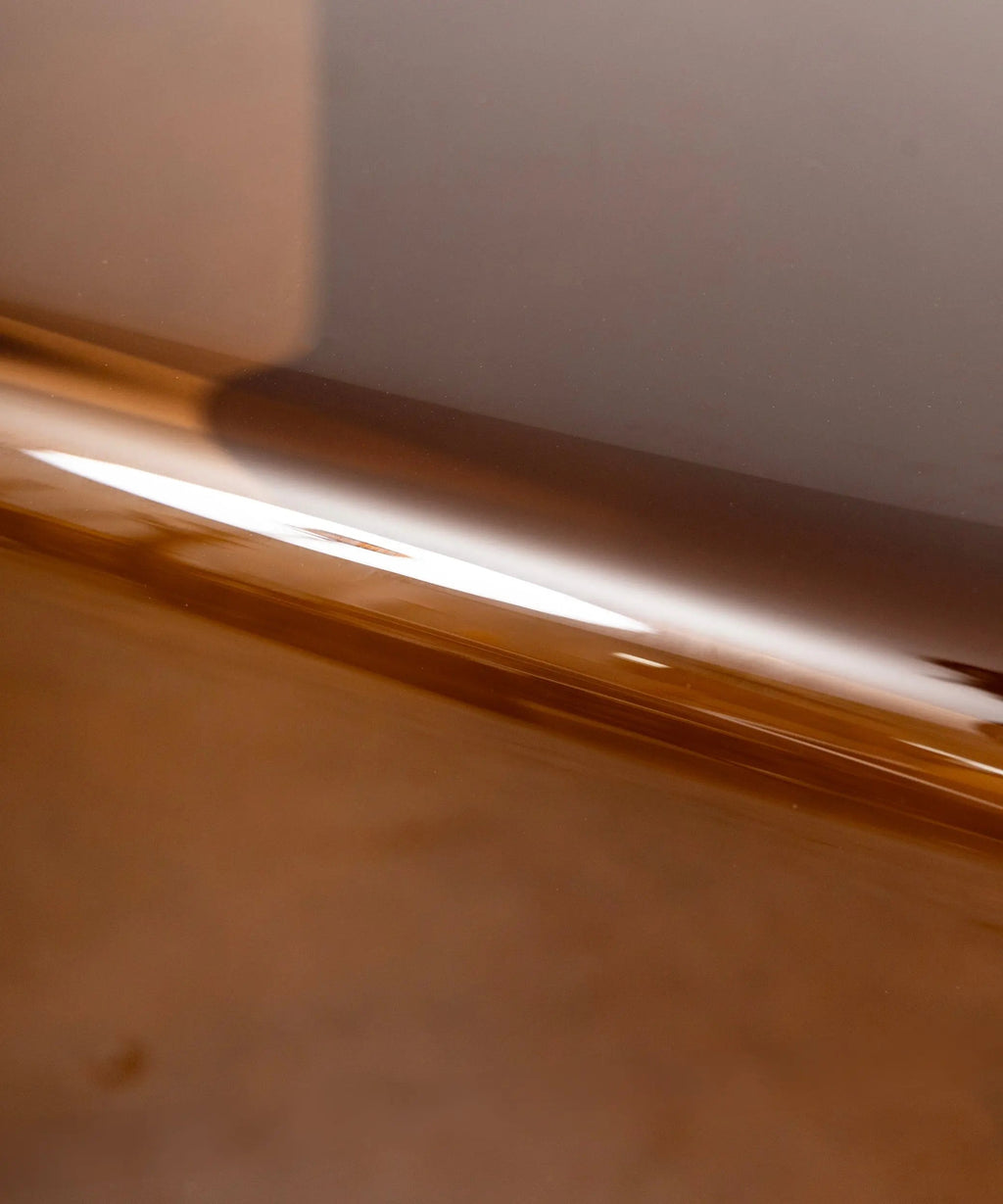 Table en verre trempé Jolene (63x50 cm)