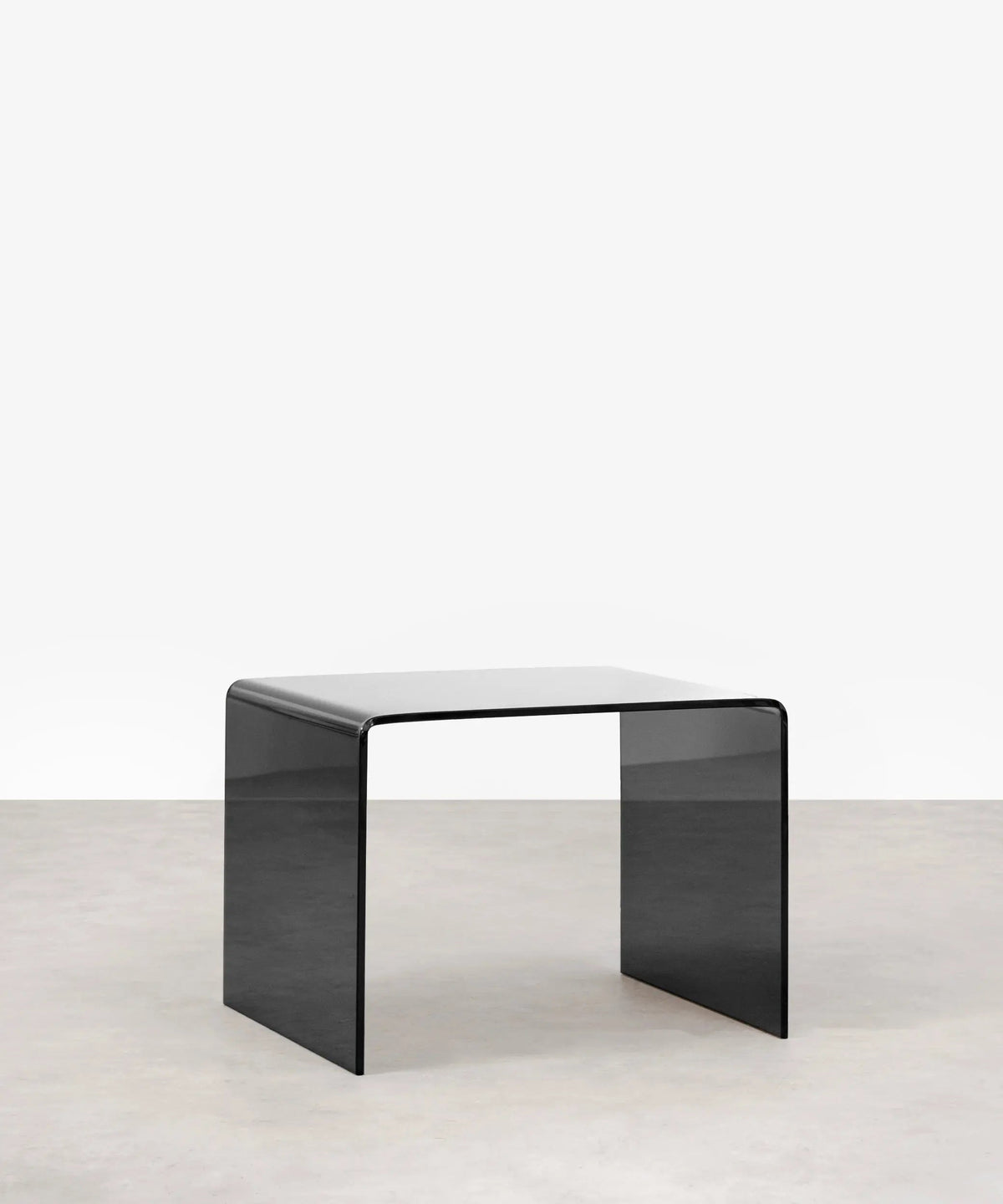 Table en verre trempé Jolene (63x50 cm)