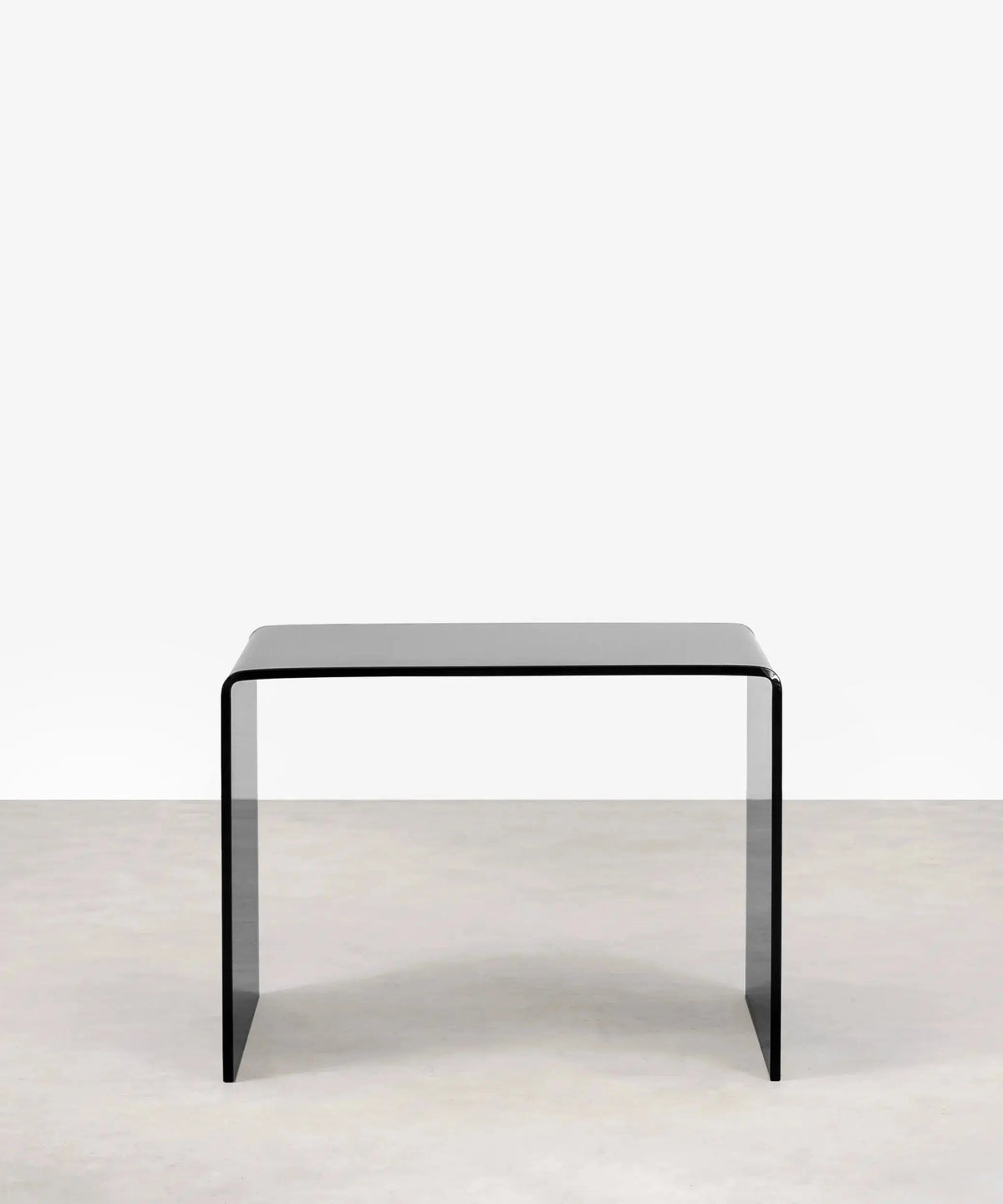 Table en verre trempé Jolene (63x50 cm)