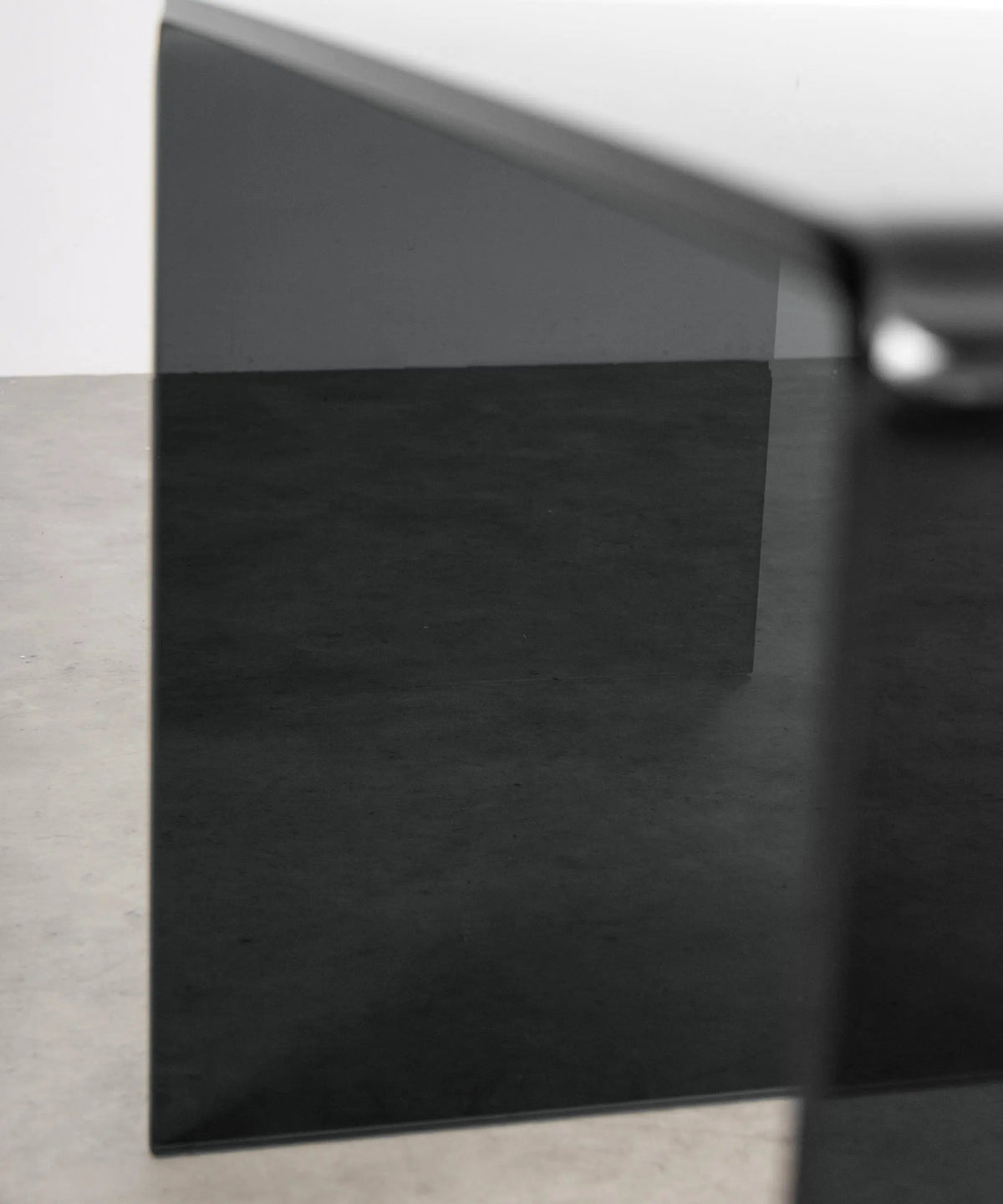 Table en verre trempé Jolene (63x50 cm)