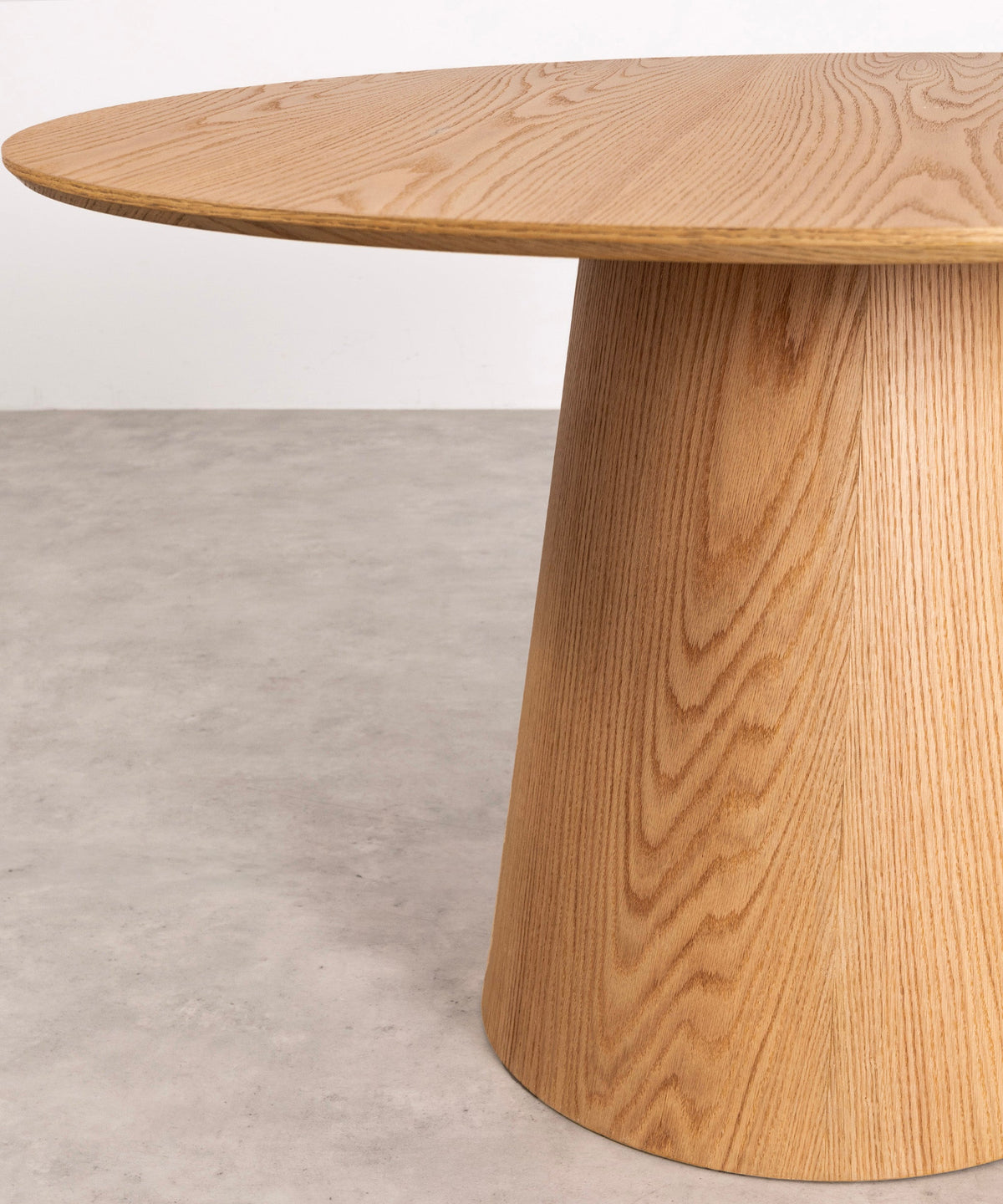 Table à manger ronde en bois Nelly (120 cm)