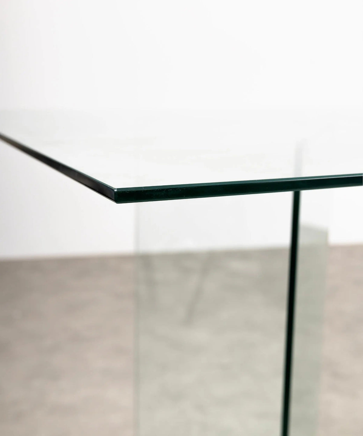Table à manger rectangulaire en verre trempé Ottish (180x90 cm)