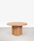 Table basse ronde en bois Odette (80 cm)