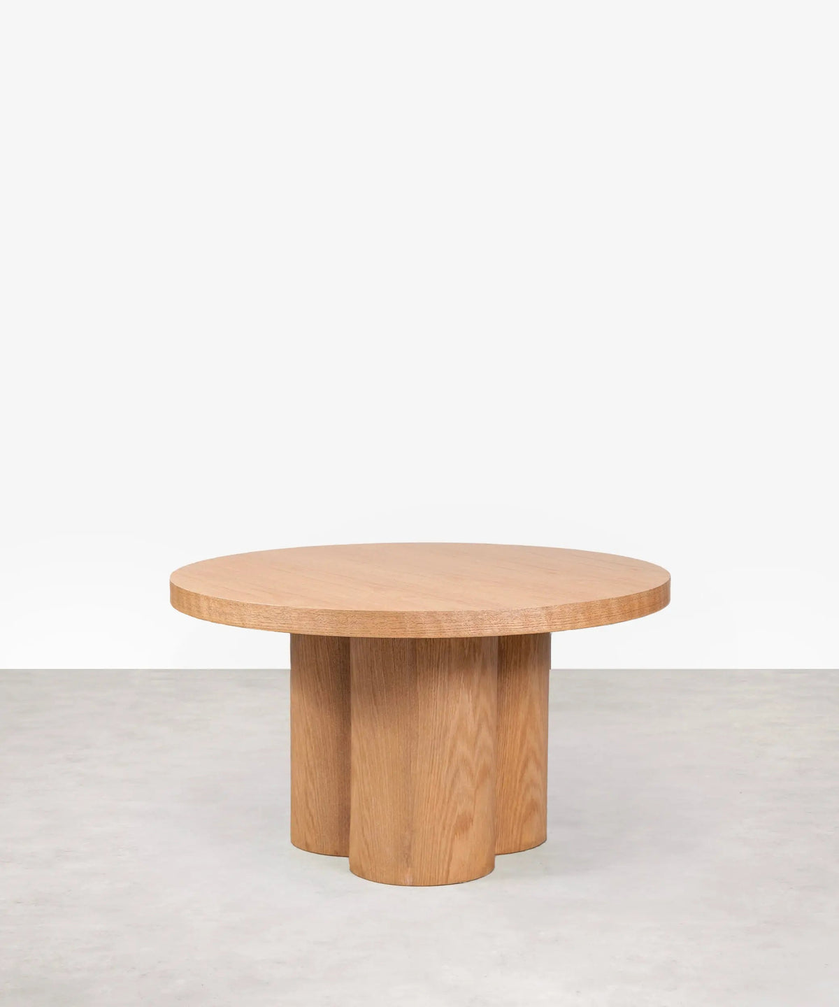Table basse ronde en bois Odette (80 cm)