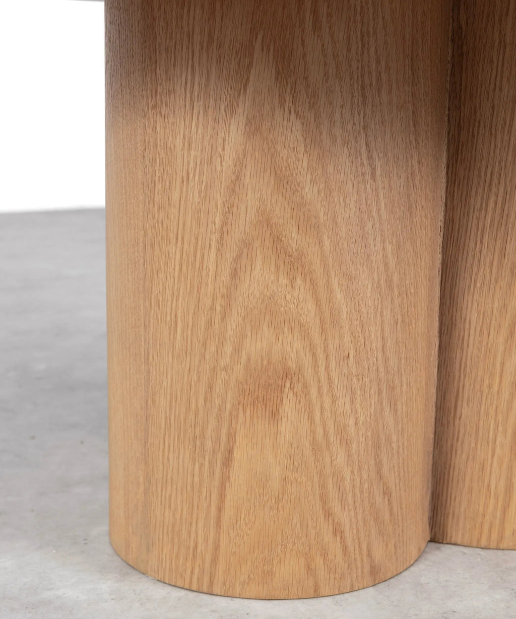 Table basse ronde en bois Odette (80 cm)
