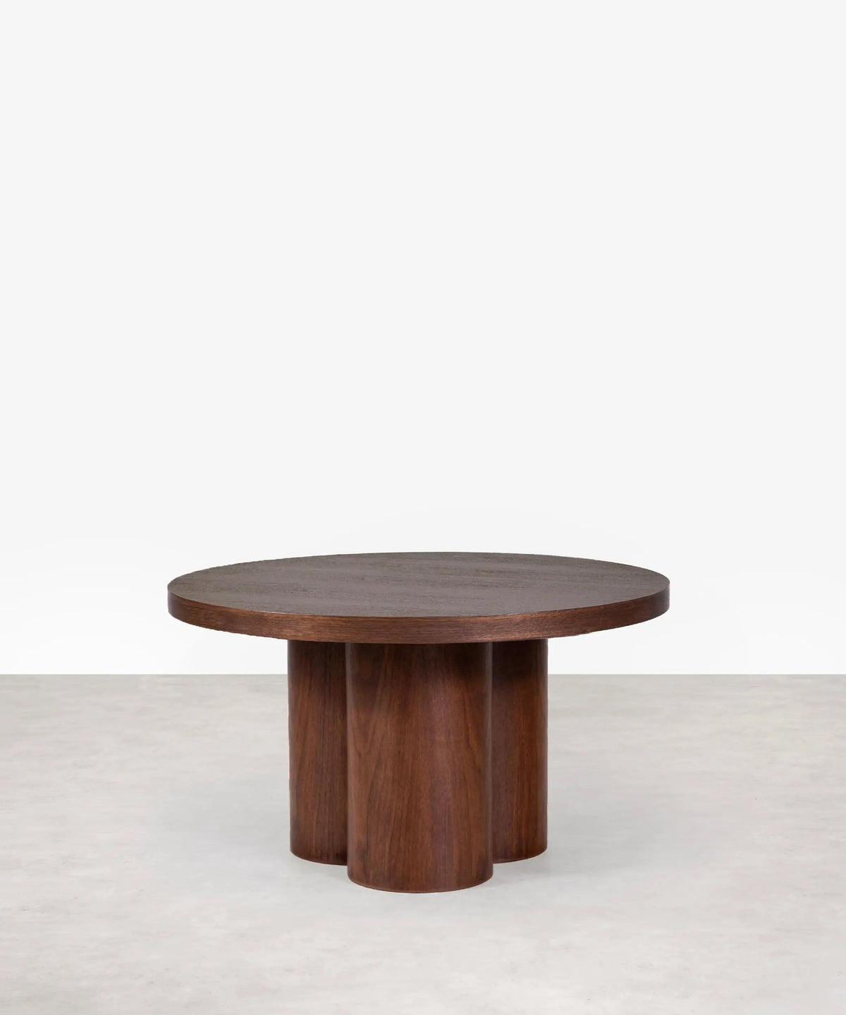 Table basse ronde en bois Odette (80 cm)