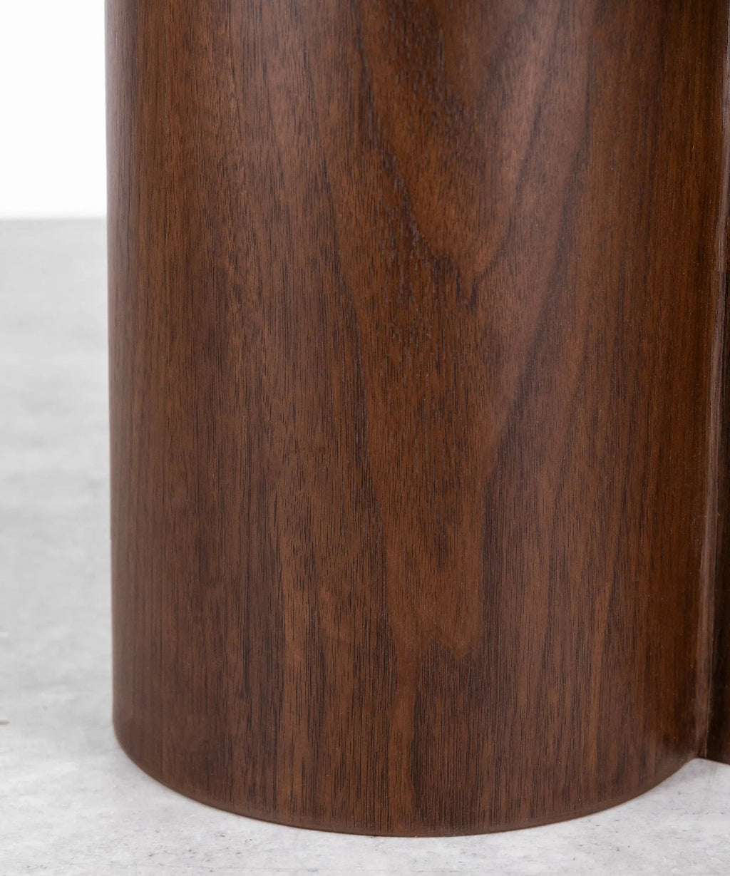 Table basse ronde en bois Odette (80 cm)