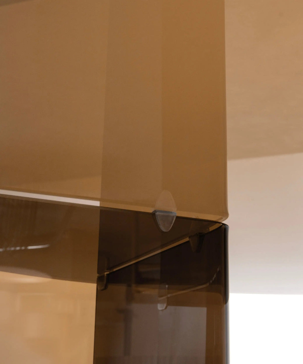 Table à Manger Ronde en Verre Trempé Ona 137 cm