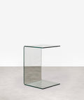 Table d'Appoint en Verre Trempé Tossa