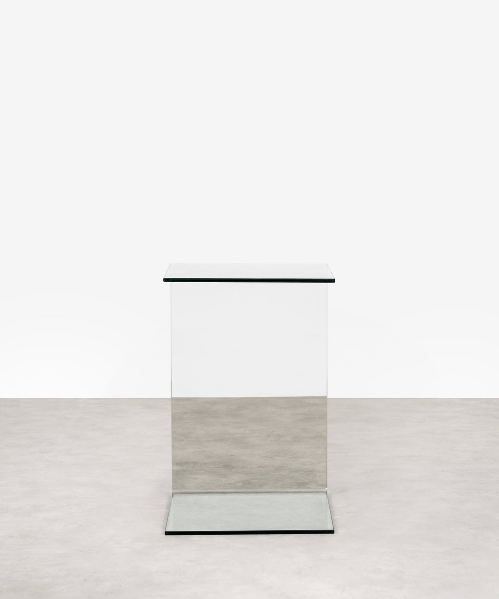 Table d'Appoint en Verre Trempé Tossa