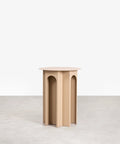 Table d'appoint en métal Pisa (38,5x50 cm)