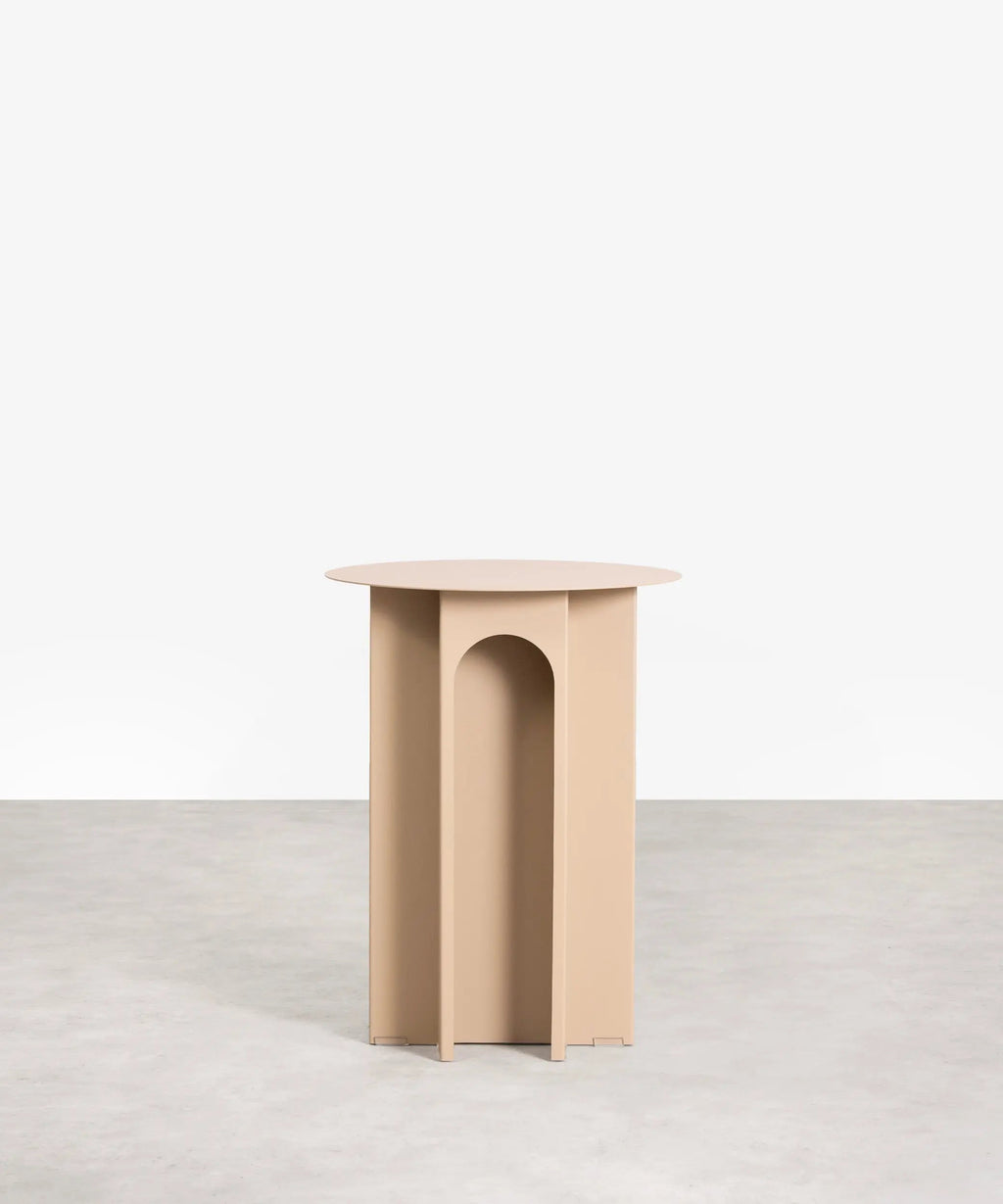 Table d'appoint en métal Pisa (38,5x50 cm)