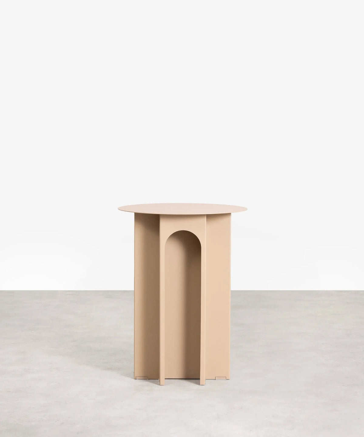 Table d'appoint en métal Pisa (38,5x50 cm)