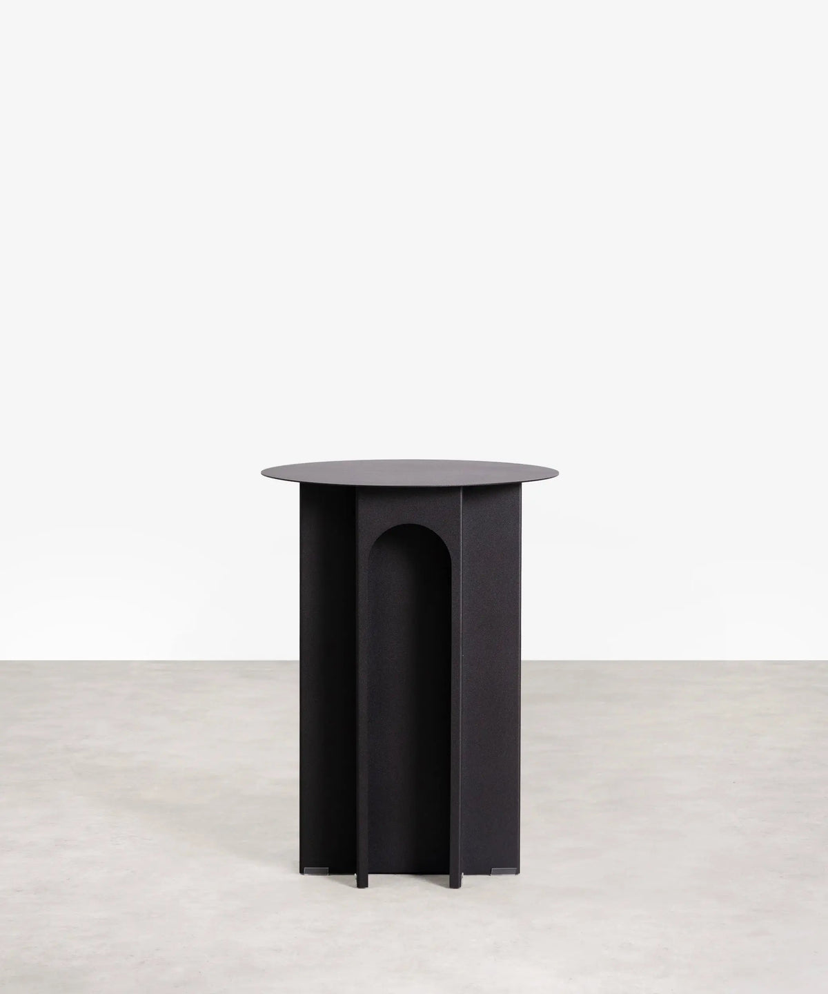 Table d'appoint en métal Pisa (38,5x50 cm)