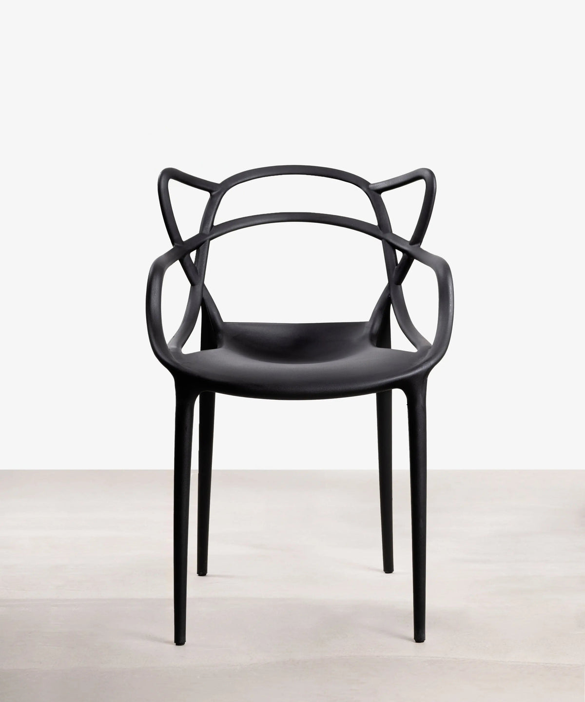 Chaise empilable en polypropylène avec accoudoirs Loop