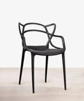Chaise empilable en polypropylène avec accoudoirs Loop