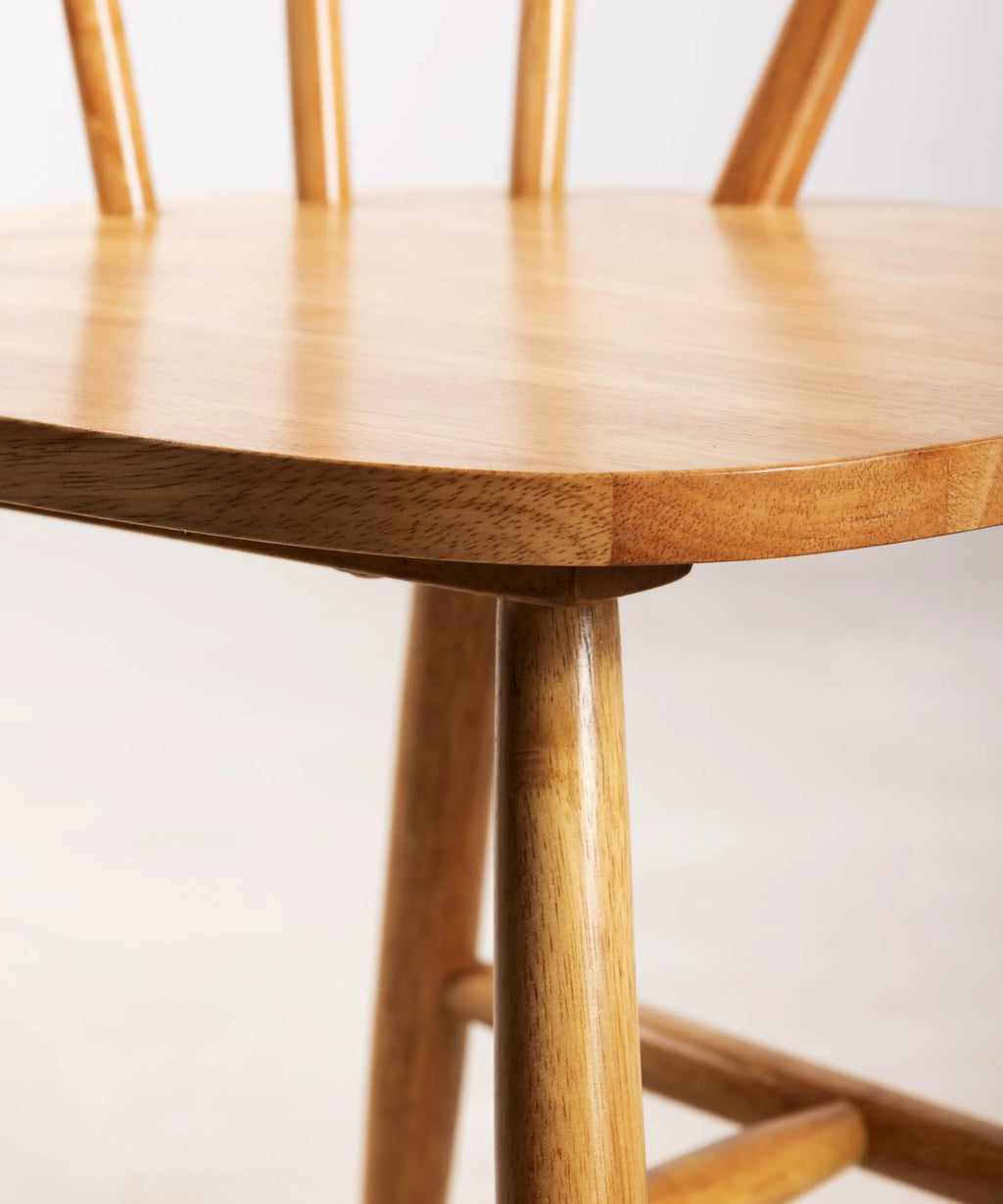Chaise de salle à manger en bois avec accoudoirs Sena Arms