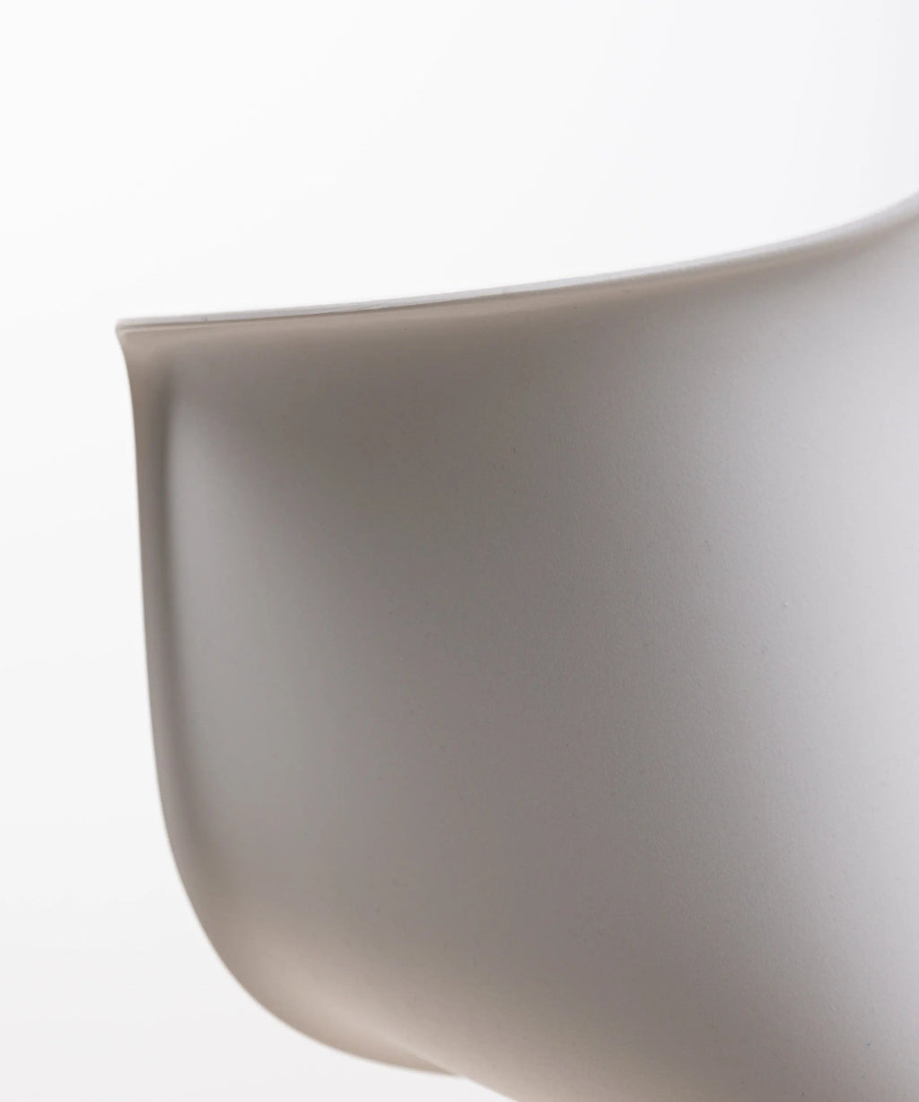 Fauteuil à bascule en polypropylène et bois Elon Arms - Balançoire