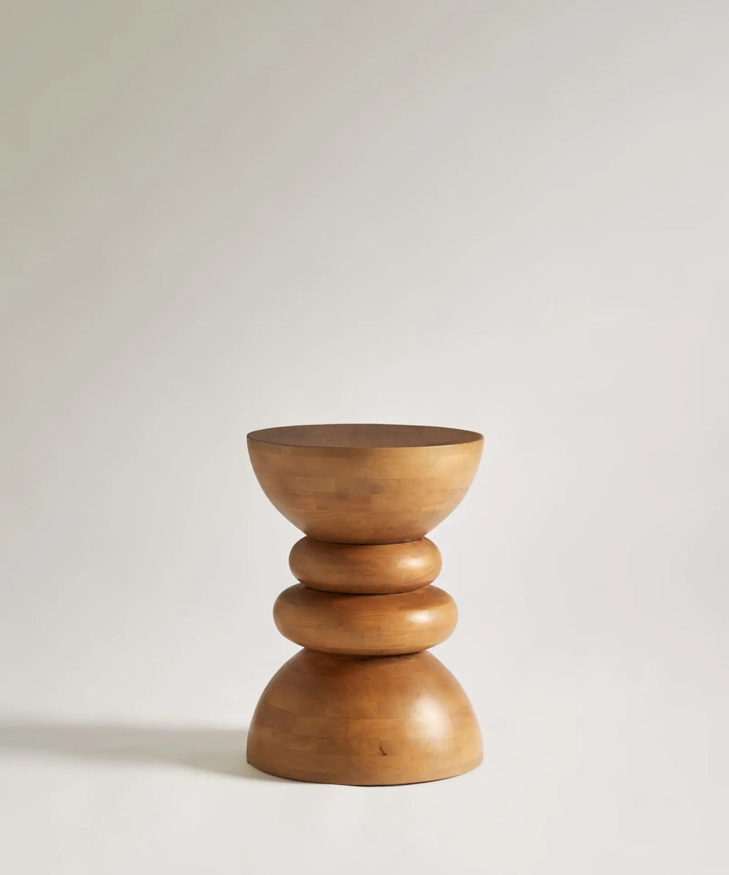 Table d'Appoint en Bois de Manguier Asha