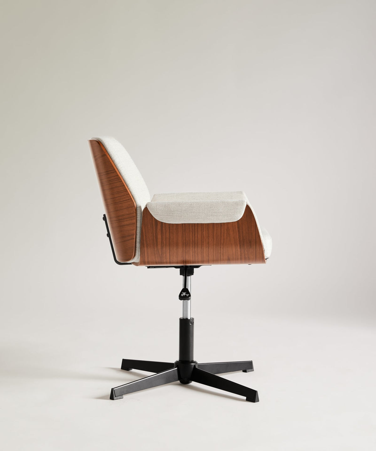 Chaise de Bureau en Bois Tapissée Frida