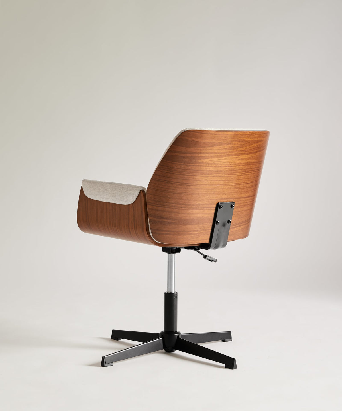 Chaise de Bureau en Bois Tapissée Frida