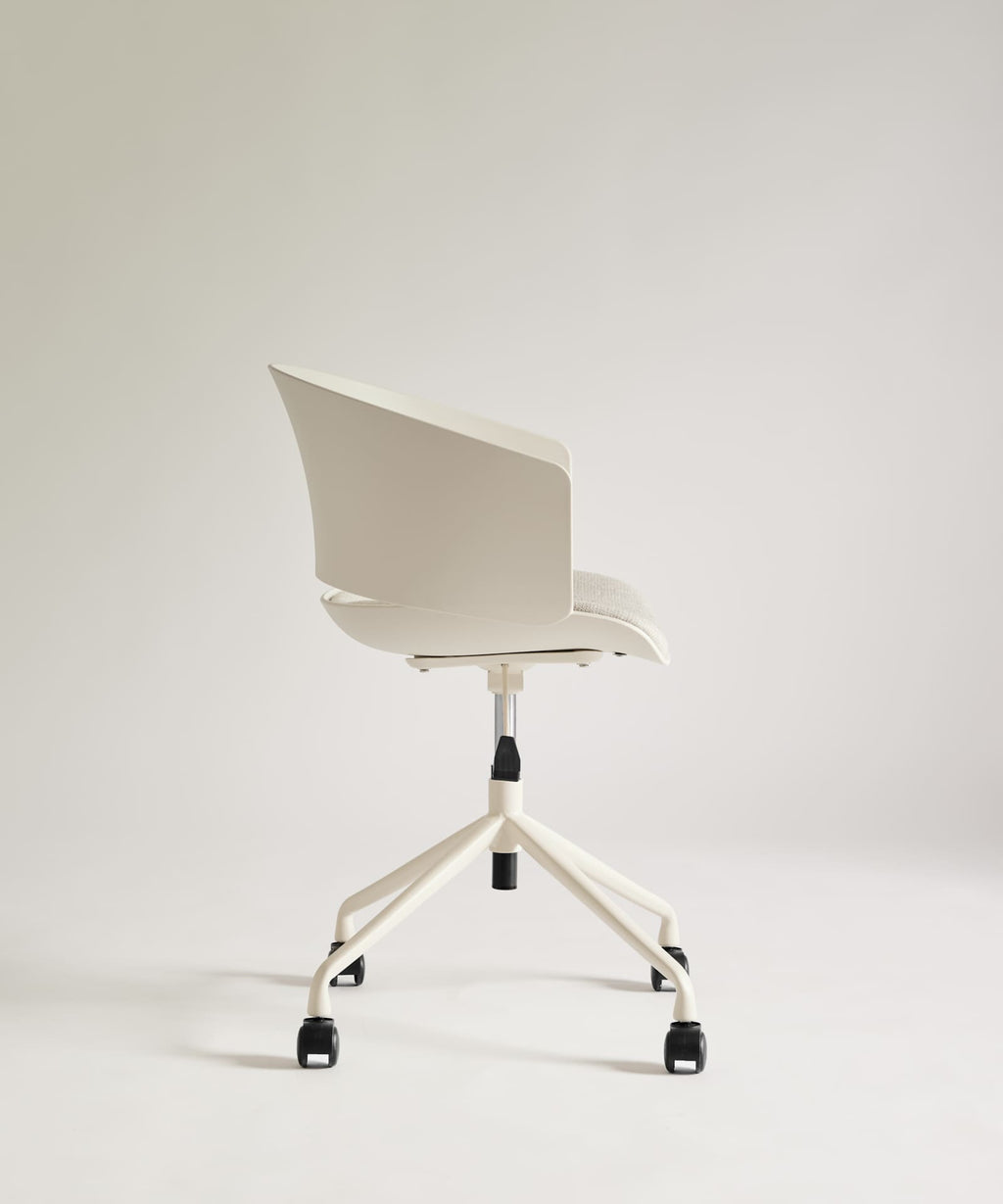 Chaise de Bureau en Polypropylène et Métal Dune